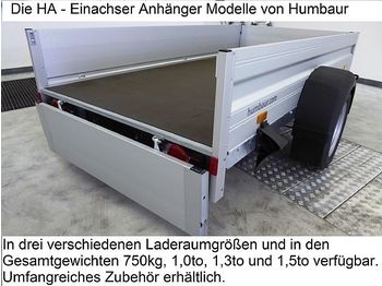 Reboque para carros Humbaur - HA132513FS Einachser ohne Klappe vorne