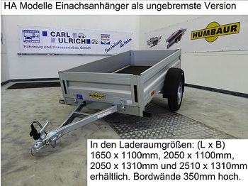 Reboque para carros Humbaur - HA751611 Einachser ungebremst 750kg