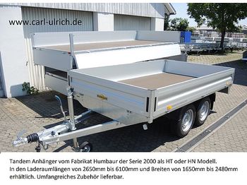 Reboque para carros Humbaur - HT204118 Tandemanhänger 2,0to Hochlader