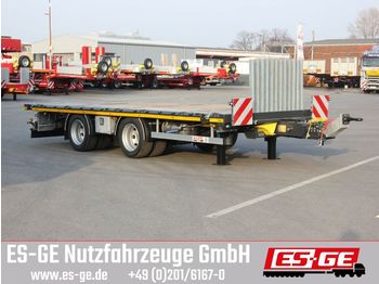 ES-GE Tandemanhänger - Containerverr.  - Reboque plataforma/ Caixa aberta