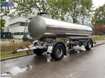 Magyar Autonoom Food, Milk tank, 12000 Liter, Steel suspension - Reboque tanque
