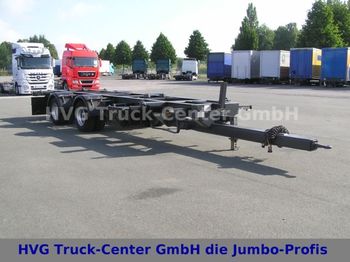 Dinkel DTAWN 18000 Jumbo / Mitnahmestaplerhalterung  - Reboque transportador de contêineres/ Caixa móvel