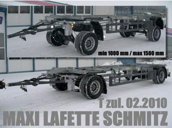 Schmitz AWF 18/ 1000 /1500 MAXI jumbo NEU 3 x vorhanden - Reboque transportador de contêineres/ Caixa móvel