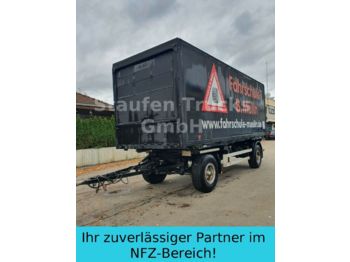 Wackenhut AW 18 L  - Reboque transportador de contêineres/ Caixa móvel