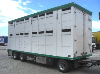 Menke 3-Stock / 3 Achsen / BPW Achsen  - Reboque transporte de gado