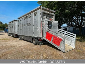 Menke-Janzen 3 Stock Hubdach Tränken  - Reboque transporte de gado