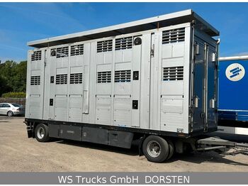 Menke-Janzen 3 Stock Hubdach Tränken  - Reboque transporte de gado