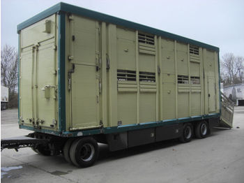 Menke Viehtransportanhänger / BPW-Achsen  - Reboque transporte de gado