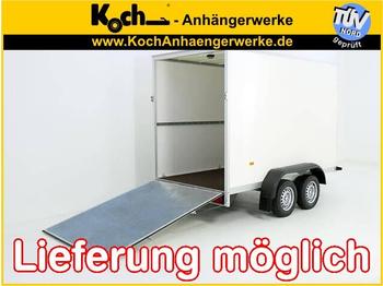 Reboque para carros para transporte de máquinas pesadas nuevo Unsinn Fz-Technik Koffer 157x305cm Höhe:194cm 2,0t  Auffahrklappe: foto 1