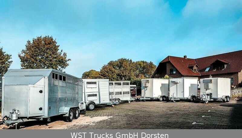Reboque transporte de gado nuevo WST Edition  Voll ALU "NEU" Viehanhänger 3,5to: foto 12