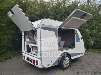 Roulote bar nuevo trailershop Mini Caravan Camper Schlafwagen mit Küche: foto 1