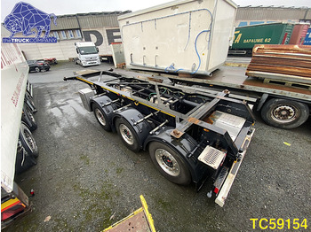 Semireboque transportador de contêineres/ Caixa móvel TURBO'S HOET