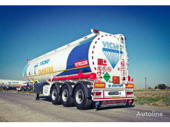Semirreboque tanque para transporte de combustível nuevo ALAMEN FuelTanker (Diesel-gasoline) for Sale: foto 1