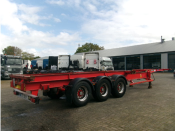 Asca 3-axle container trailer 20-40-45 ft + hydraulics - Semireboque transportador de contêineres/ Caixa móvel: foto 4