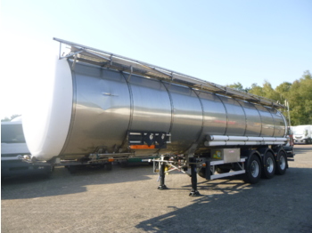 Semirreboque tanque para transporte de produtos químicos Burg Chemical tank inox 37.5 m3 / 1 comp: foto 1