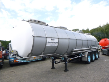 Semirreboque tanque para transporte de alimentos Burg Food / Chemical tank inox 35.3 m3 / 3 comp: foto 1