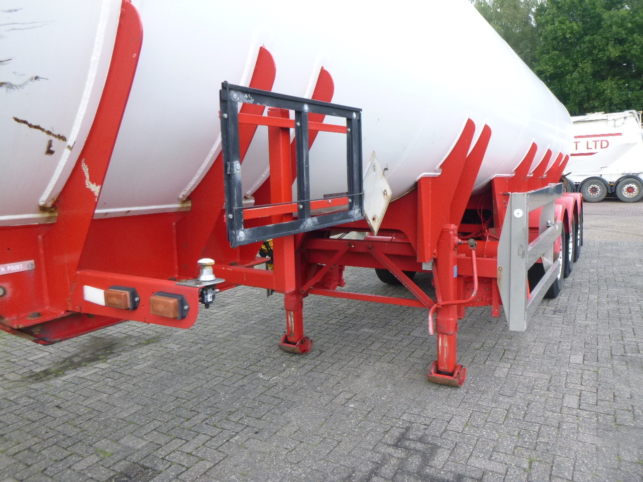 Semirreboque tanque para transporte de gás Clayton Gas tank steel 31.8 m3 (low pressure 10 bar): foto 7