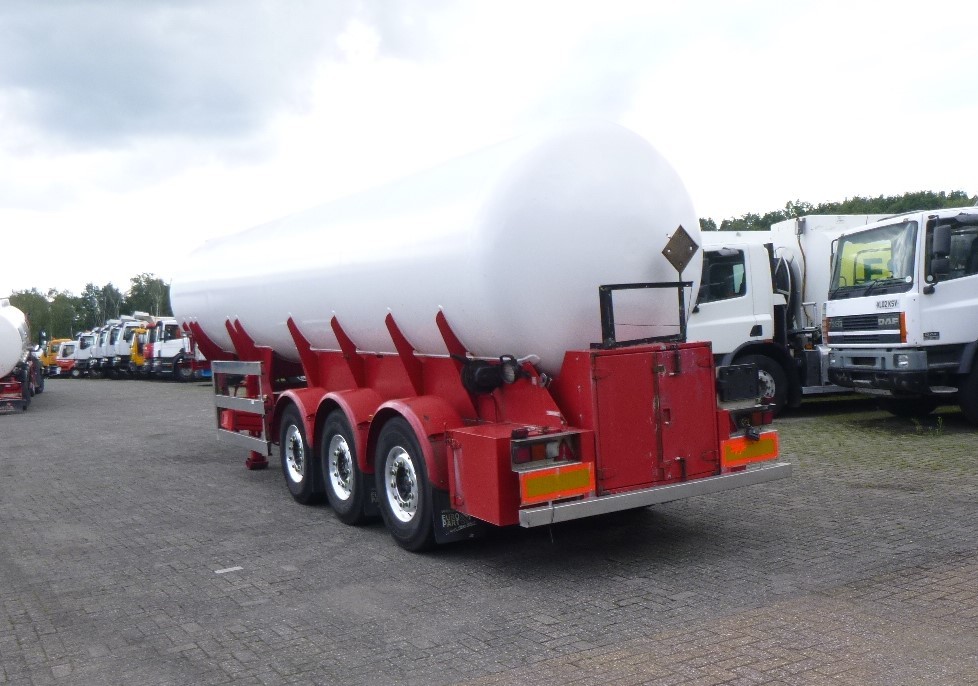 Semirreboque tanque para transporte de gás Clayton Gas tank steel 31.8 m3 (low pressure 10 bar): foto 3