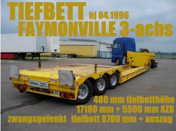 Faymonville FAYMONVILLE TIEFBETTSATTEL 8700 mm + 5500 zwangs - Semireboque