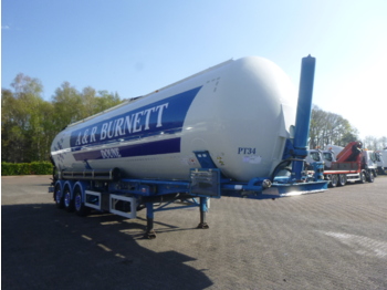 Semirreboque tanque para transporte de farinha Feldbinder Powder tank alu 60 m3 / Compressor diesel engine.: foto 2