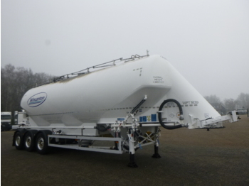 Semirreboque tanque para transporte de farinha Feldbinder Powder tank alu alu 49 m3 / 1 comp: foto 2