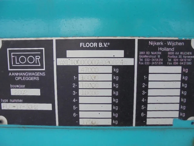 Semi-reboque plataforma/ Caixa aberta Floor FLO-17-30H2: foto 8