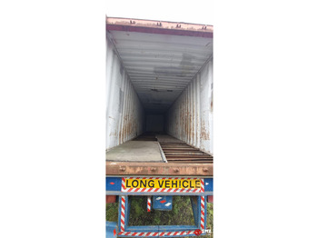 Semireboque transportador de contêineres/ Caixa móvel Fruehauf Oplegger container+ 1000 lames steel: foto 5