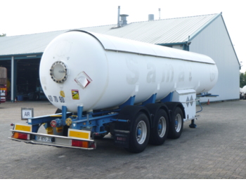 Semirreboque tanque para transporte de gás Guhur Low-pressure gas tank steel 31.5 m3 / 10 bar (methyl chloride): foto 3