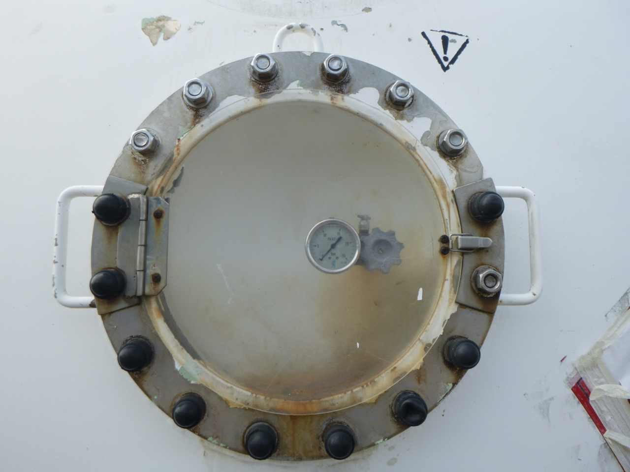 Semirreboque tanque para transporte de gás Guhur Low-pressure gas tank steel 31.5 m3 / 10 bar (methyl chloride): foto 12