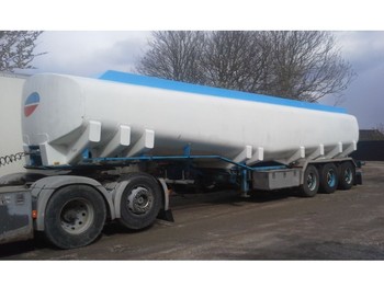 Semirreboque tanque para transporte de combustível Kässbohrer 40000 L ADR Tanktrailer Fuel Petrol Diesel, 7,5 mm Alu: foto 1