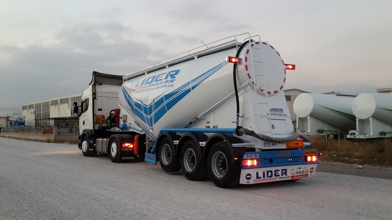 Semirreboque tanque para transporte de cemento nuevo LIDER 2023 MODEL NEW CEMENT TANKER: foto 14