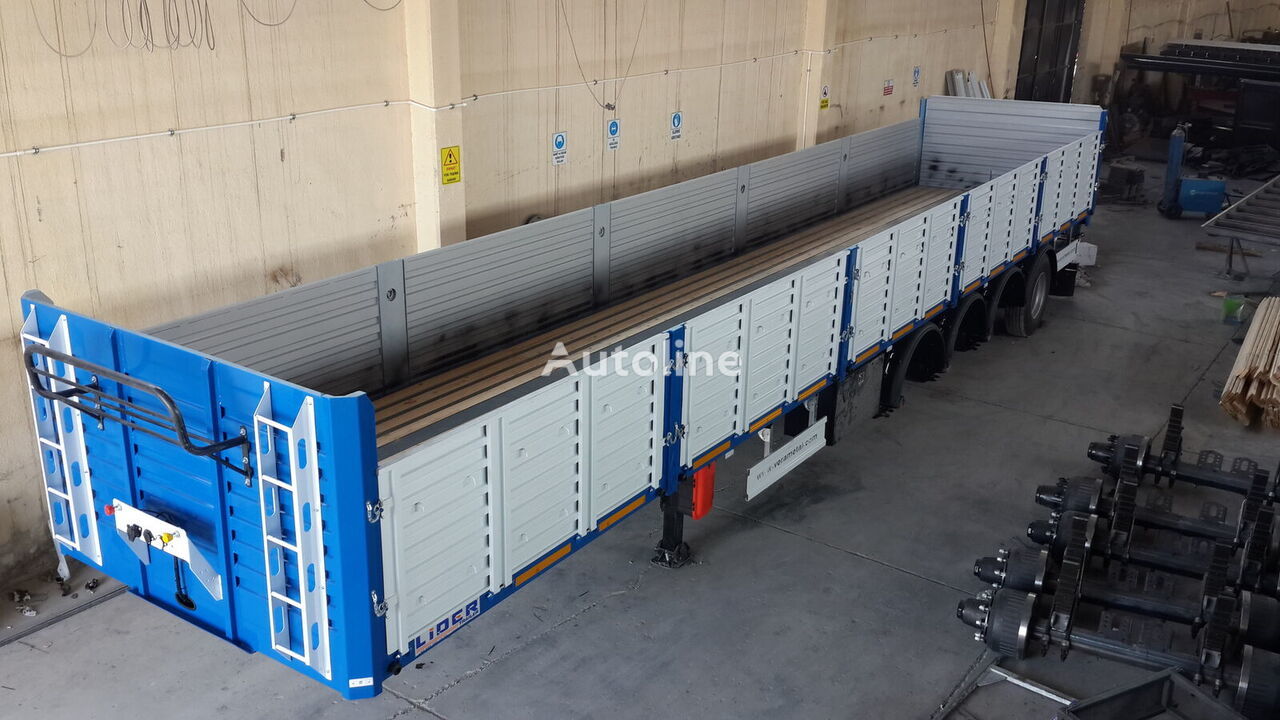 Semi-reboque plataforma/ Caixa aberta nuevo LIDER 2023 Model NEW trailer Manufacturer Company READY: foto 12