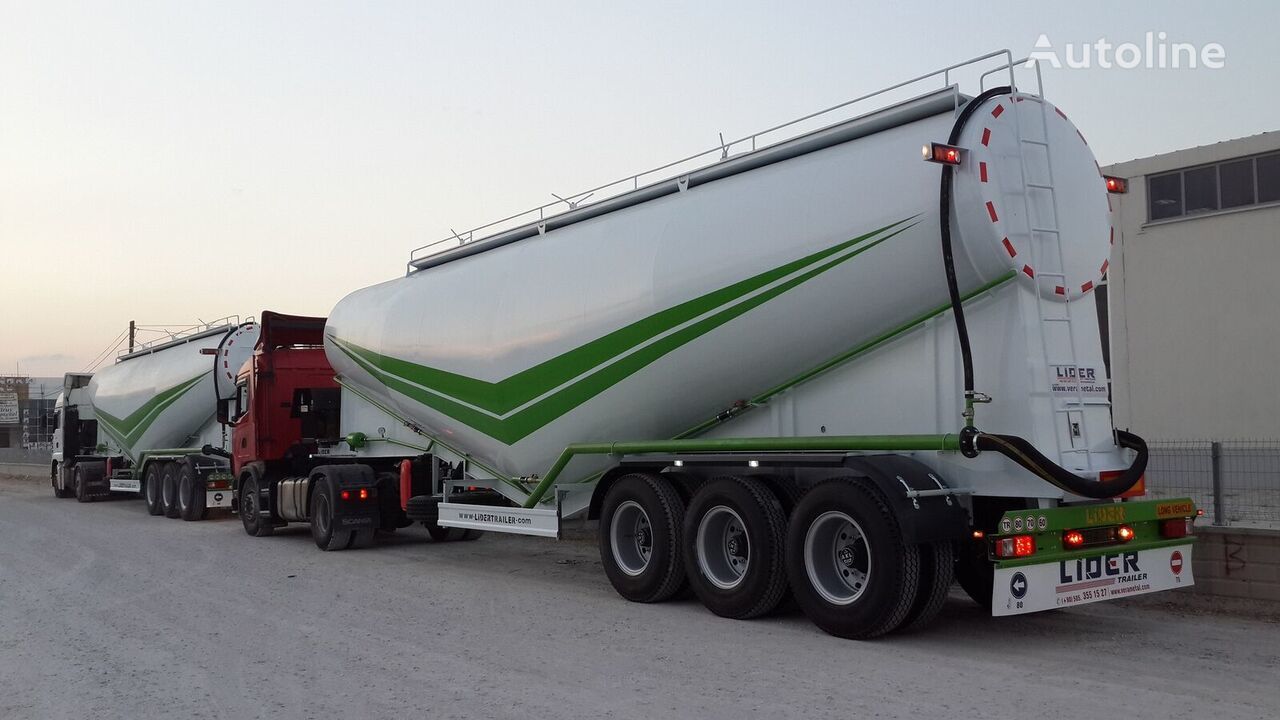 Semirreboque tanque para transporte de cemento nuevo LIDER 2023 NEW 80 TONS CAPACITY FROM MANUFACTURER READY IN STOCK: foto 18
