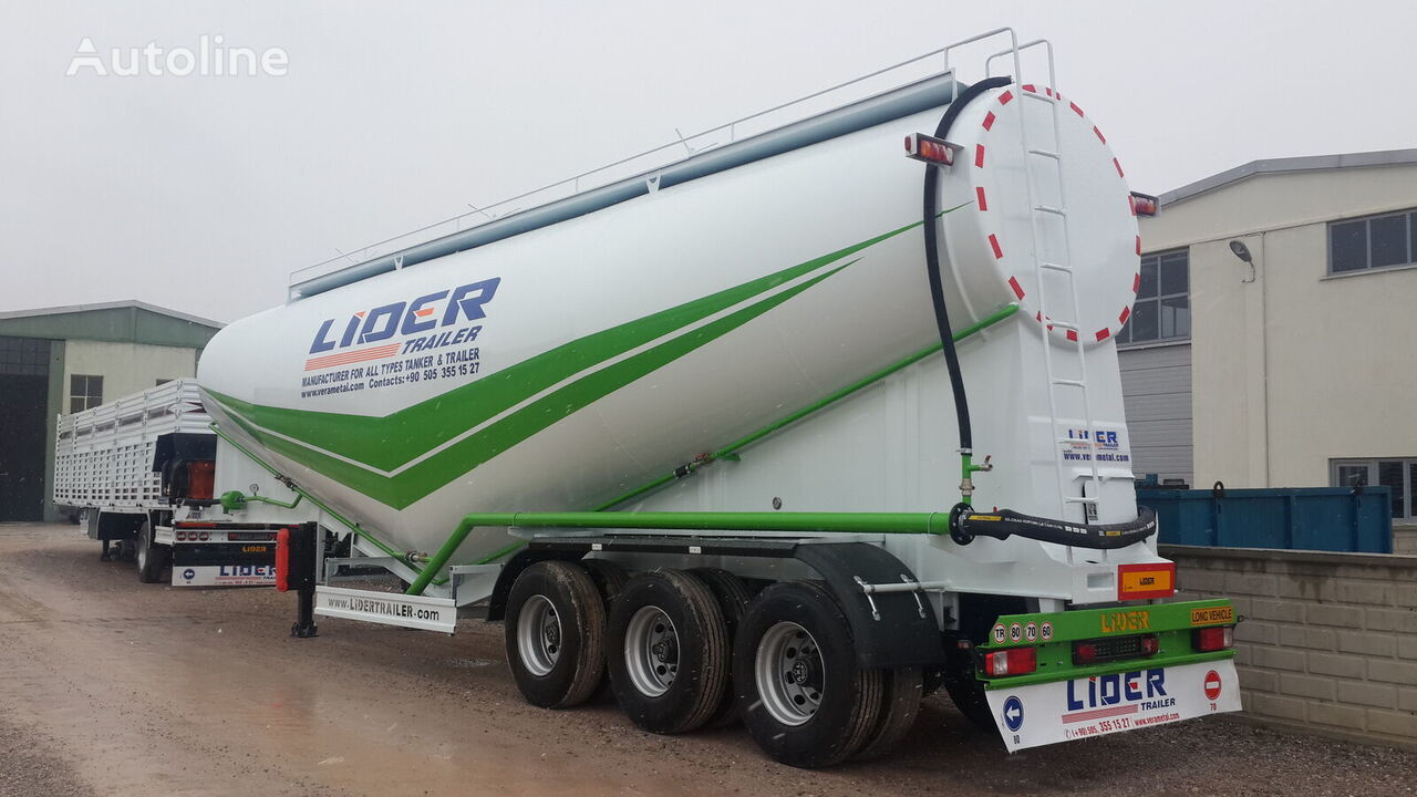 Semirreboque tanque para transporte de cemento nuevo LIDER 2023 NEW 80 TONS CAPACITY FROM MANUFACTURER READY IN STOCK: foto 16