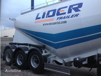 Semirreboque tanque para transporte de cemento nuevo LIDER 2023 NEW (FROM MANUFACTURER FACTORY SALE): foto 2