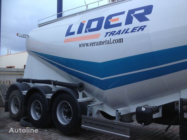Semirreboque tanque para transporte de cemento nuevo LIDER 2023 NEW (FROM MANUFACTURER FACTORY SALE): foto 2