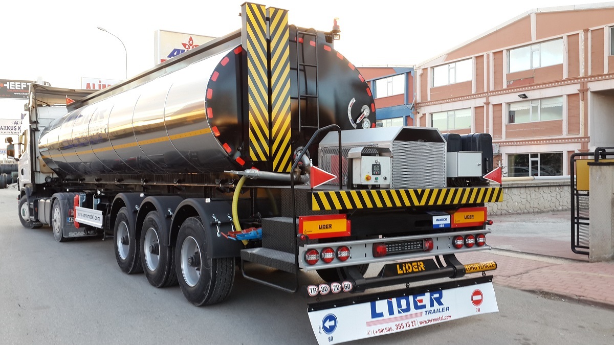 Semirreboque tanque para transporte de betume nuevo LIDER 2024 MODELS NEW LIDER TRAILER MANUFACTURER COMPANY: foto 3