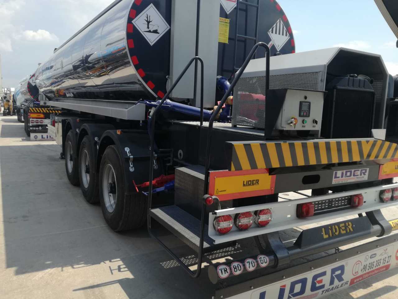 Semirreboque tanque para transporte de betume nuevo LIDER 2024 MODELS NEW LIDER TRAILER MANUFACTURER COMPANY: foto 9