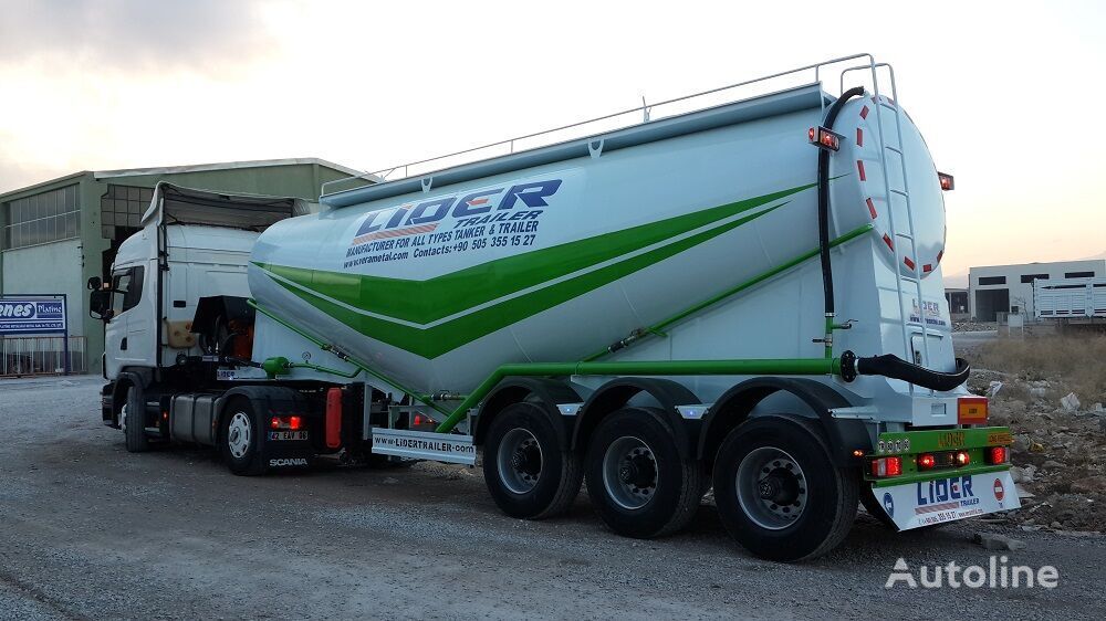 Semirreboque tanque para transporte de cemento nuevo LIDER 2024 YEAR NEW BULK CEMENT manufacturer co.: foto 18