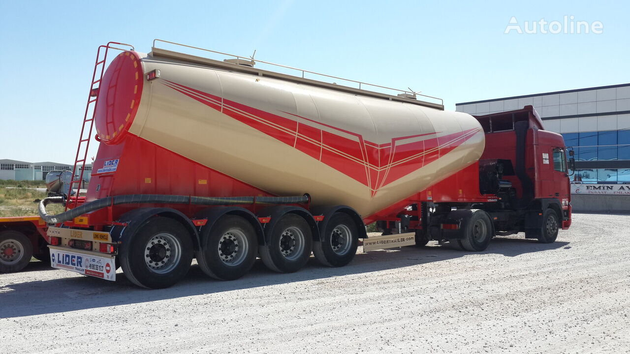 Semirreboque tanque para transporte de cemento nuevo LIDER 2024 YEAR NEW BULK CEMENT manufacturer co.: foto 2