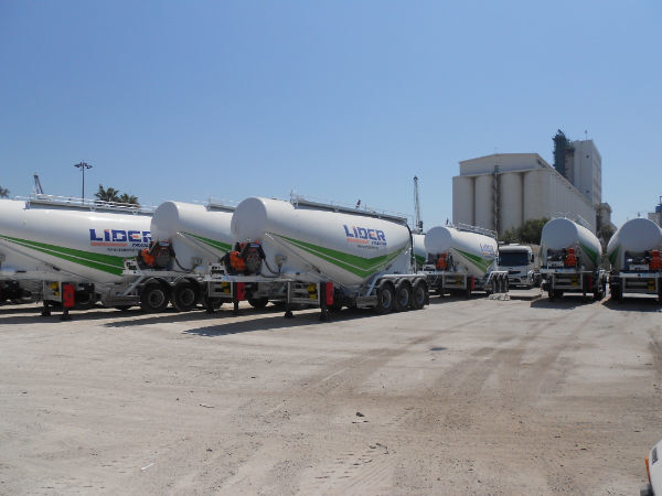 Semirreboque tanque para transporte de cemento nuevo LIDER 2024 YEAR NEW BULK CEMENT manufacturer co.: foto 8