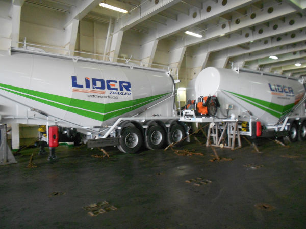 Semirreboque tanque para transporte de cemento nuevo LIDER NEW ciment remorque 2023 YEAR (MANUFACTURER COMPANY): foto 8