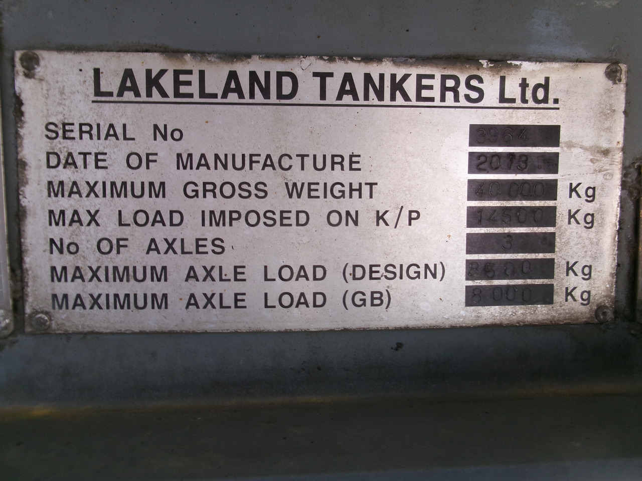 Locação de Lakeland Tankers Fuel tank alu 42.8 m3 / 6 comp + pump Lakeland Tankers Fuel tank alu 42.8 m3 / 6 comp + pump: foto 32