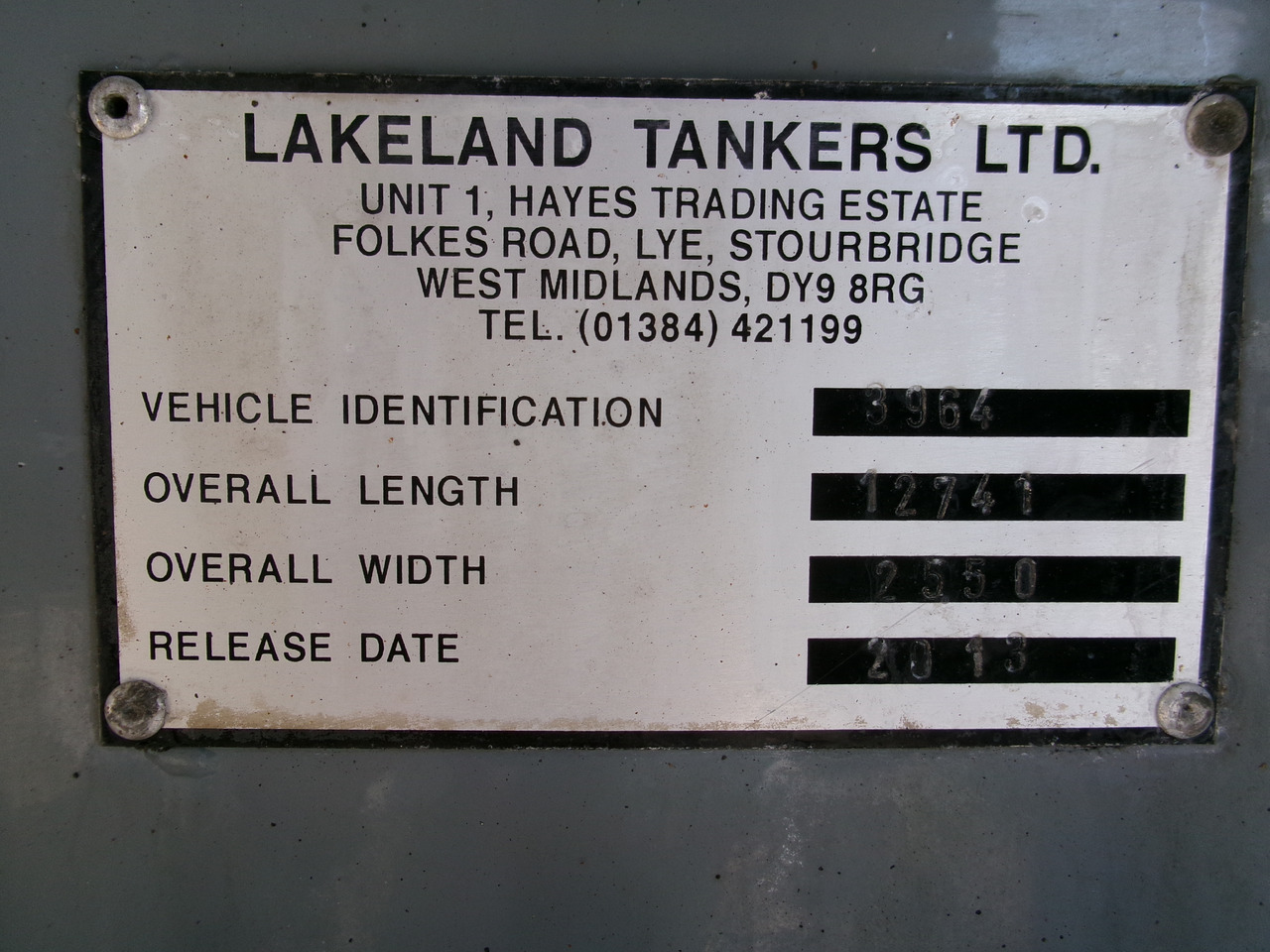 Locação de Lakeland Tankers Fuel tank alu 42.8 m3 / 6 comp + pump Lakeland Tankers Fuel tank alu 42.8 m3 / 6 comp + pump: foto 34