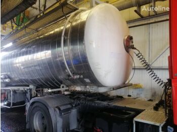 Semirreboque tanque para transporte de produtos químicos MAISONNEUVE 32500 LITRES ADR INOX TERMO: foto 1