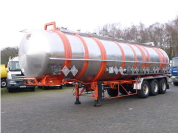 Semirreboque tanque para transporte de produtos químicos Magyar Chemical tank inox 40 m3 / 6 comp: foto 1