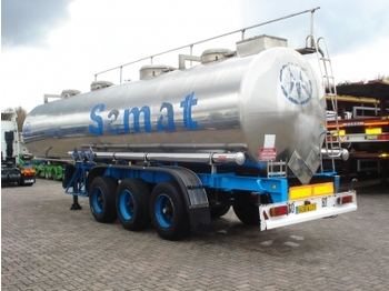 Semirreboque tanque para transporte de produtos químicos Maisonneuve L4BH Inox 30m3 / 1: foto 1