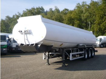 Semirreboque tanque para transporte de combustível Merceron Fuel tank alu 37.9 m3 / 7 comp + dual counter ADR valid till 17-05-2022: foto 1