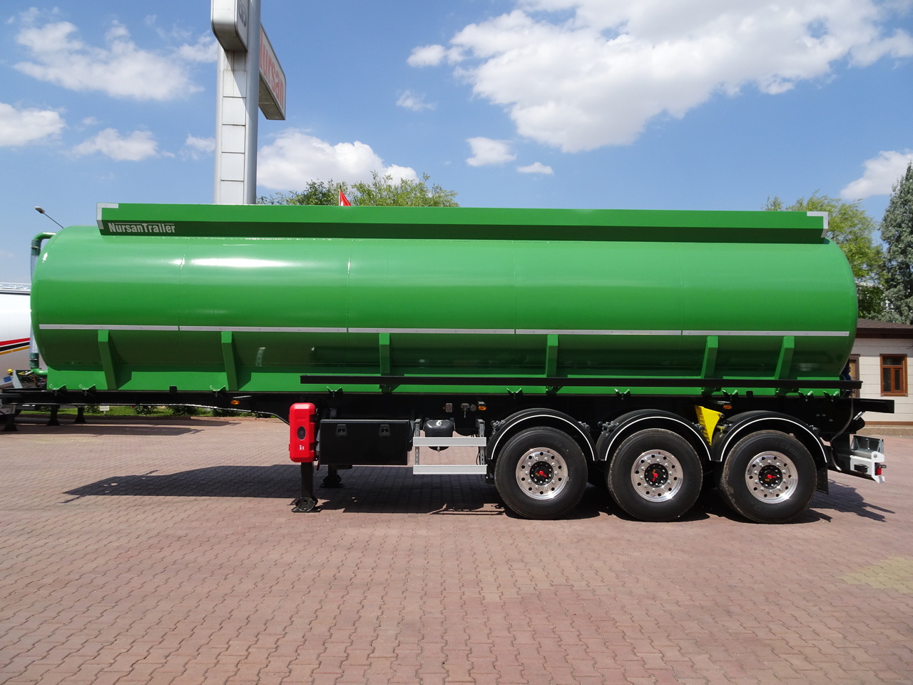 Semirreboque tanque para transporte de produtos químicos nuevo NURSAN Slurry Tanker: foto 5
