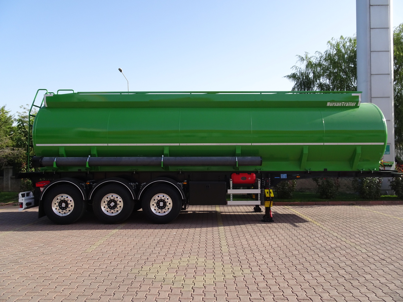 Semirreboque tanque para transporte de produtos químicos nuevo NURSAN Slurry Tanker: foto 8